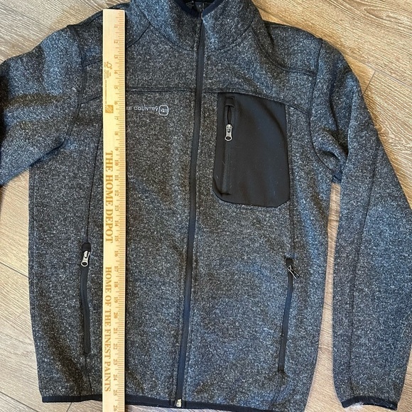 Free Country Jacket Sweater Knit Fleece Jacket - Picture 7 of 10